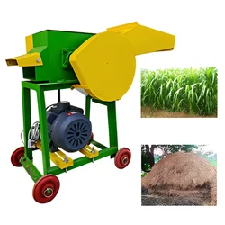 Chaff Cutter/Grass Cutter Machine, With 3 Hp Motor